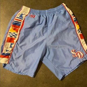 Throwback San Diego Clippers shorts